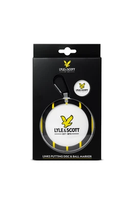 Links Golf Putting Disc & Ball Marker Set - Black