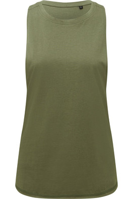 Organic Womens Tank Top - Olive