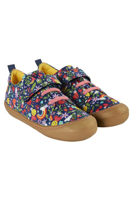 Kids 100% Cotton Ocean Low Top - Happy Days