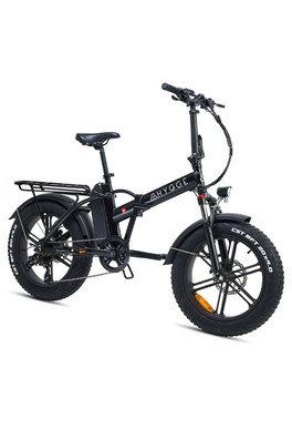 Vester 2026 - Folding Fat Tyre E-Bike - Onyx Black