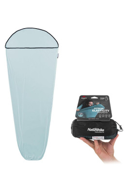 Stretch Sleeping Bag Liner - Sea Salt Blue