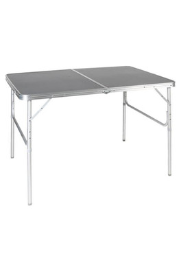 Granite Duo 120 Table - Grey/Silver