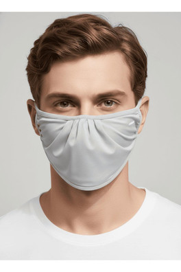 Men's UV Protective Drape Face Mask - Smoke Grey