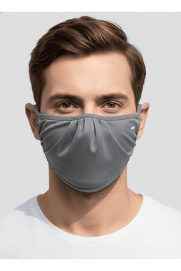 Men's UV Protective Drape Face Mask - Glacier Grey