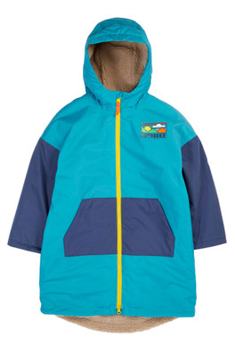 Kids Waterproof Changing Robe - Tropical Sea/Outdoors