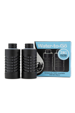 Replacement Twin Filter Pack - Black