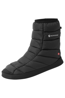 Icarus Hut Unisex Primaloft Insulated Slipper Boot - Black