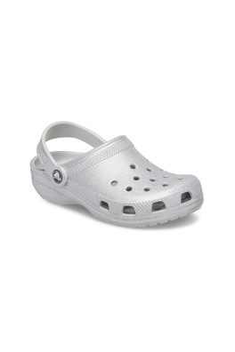 Kids Classic Glitter Clog Toddler - Silver