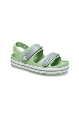 Kids Crocband Play Sandal - Fair Green/Dusty Green