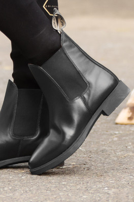 Pavia Unisex Childs Jodhpur Boots - Black