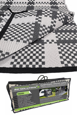 Breathable Cushioned Tread Soft Awning Carpet - 250 x 260 cm