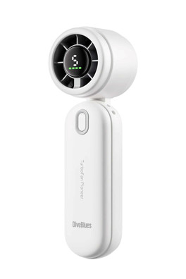 Portable Turbo Handheld Fan - White