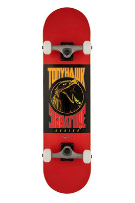 SS 180 Complete Street Skateboard - Bird Logo Red