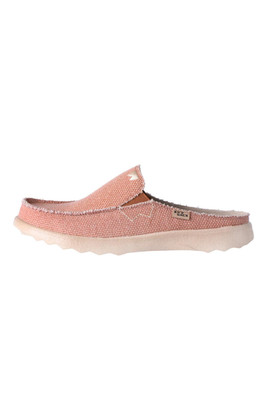 Chaise 2.0 Mens Canvas Lightweight Slips On Mules - Rust