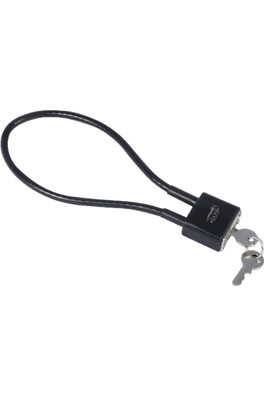 Unisex Cable Lock - Black