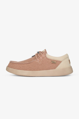 Haven Canvas Mens Lightweight Slip Ons - Rust