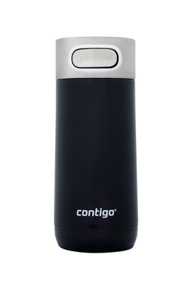 Leakproof Insulated Stainless Steel Travel Mug - Licorice / 360 ml