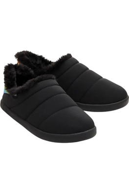 Ezra Classic Womens Slippers - Black