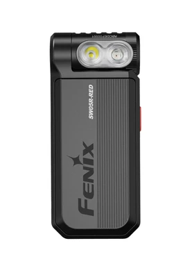 SW05R Red LED Torch - black