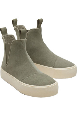 Fenix Womens Ankle Boots - Vetiver Grey