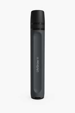 Peak Series Personal Straw Water Filter - Dark Grey