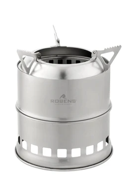 Lumberjack Wood Stove - Silver