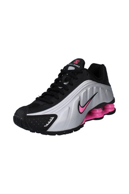 Shox R4 Kids Running Trainers - black