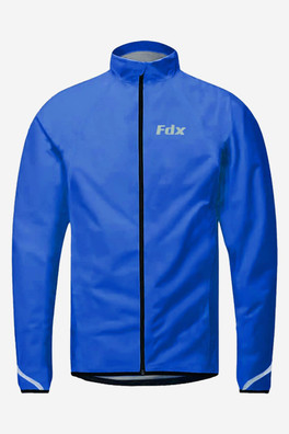 J20 Men Waterproof Cycling Jacket Wind Protection - Blue