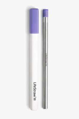 SIP Filter Straw with Carry Case - Thistle Purple