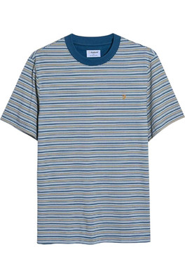 Danny Womens Striped T-Shirt - Grey