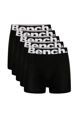 5 Pack Boys Cotton Boxer Short - Black