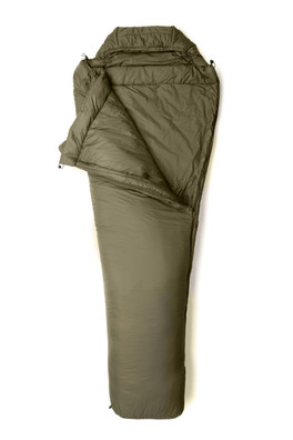 Softie 10 Harrier LZ Sleeping Bag - Olive Green Left Zip