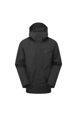 Mens GORE-TEX Hooded Waterproof Hiking Jacket - Black