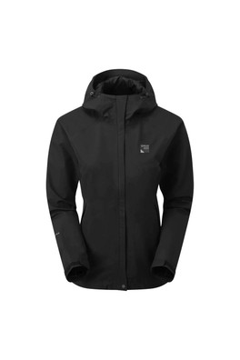 Ladies GORE-TEX Hooded Waterproof Hiking Jacket - Black