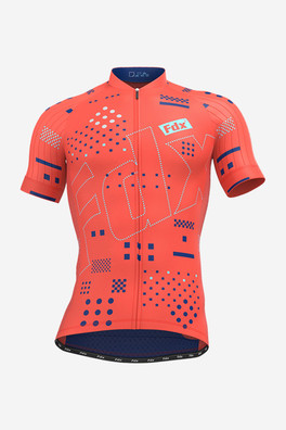 All Day Men's Short Sleeve Cycling Jersey - Red