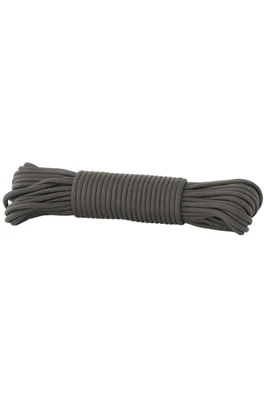 Camping Paracord with Tinder - Black
