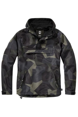 Mens Windbreaker - Swedish M90 Dark Camo