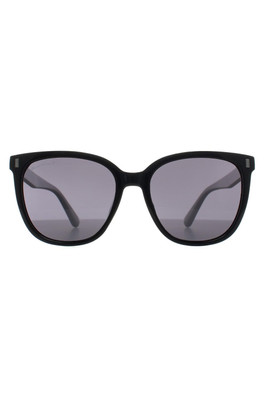 MP190 Butterfly Womens Sunglasses - Shiny Black / Grey Polarised