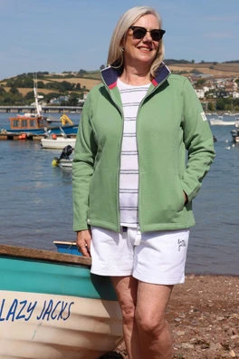 Womens Supersoft Full Zip Sweatshirt - Samphire