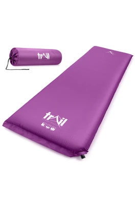 Extra Wide Self-Inflating Camping Mat - Purple