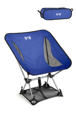 Hawk Lightweight Folding Camping Chair - Blue