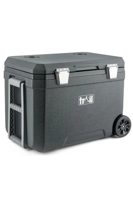 45L Cool Box on Wheels - Charcoal