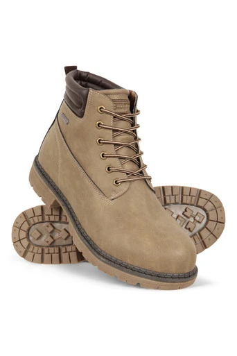 Gorge Mens Casual Thermal Waterproof Outdoor Boots - Light Brown