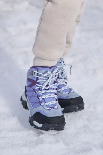 Trail Kids Waterproof Walking Boots - Lilac