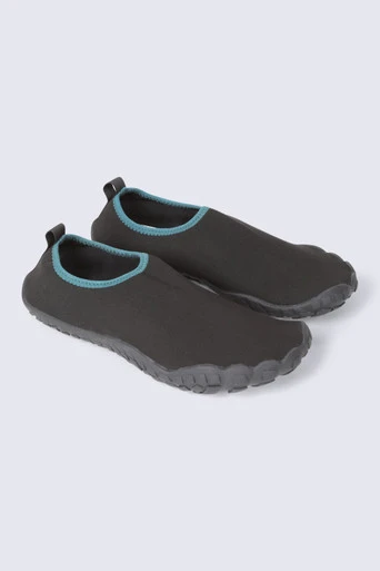 Animal Anchor Womens Aqua Shoe - Jet Black