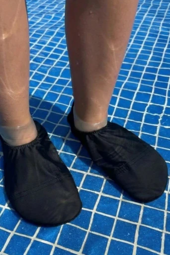 Kids Non-Slip Swim Shoes - Black