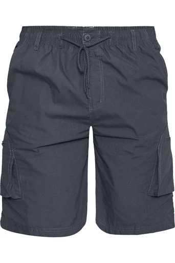 Nick-d555 Mens Shaped Leg Cargo Shorts - Sand