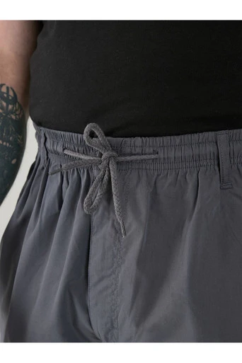 Nick-d555 Mens Shaped Leg Cargo Shorts - Navy