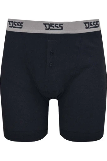 D555 London Driver Mens Boxer Shorts (Pack of 3) - Black/Grey/Navy