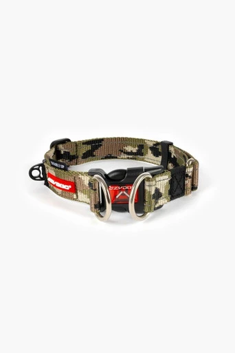 Double Up Collar - Green Camo